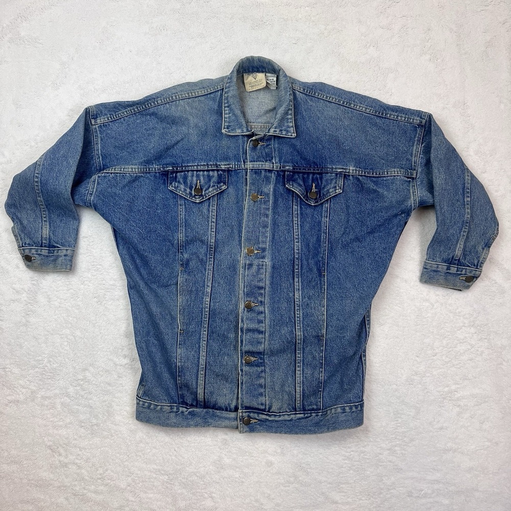 Vintage 80s 90s Limited EXPRESS Chore JEAN Denim Jacket Women's‎